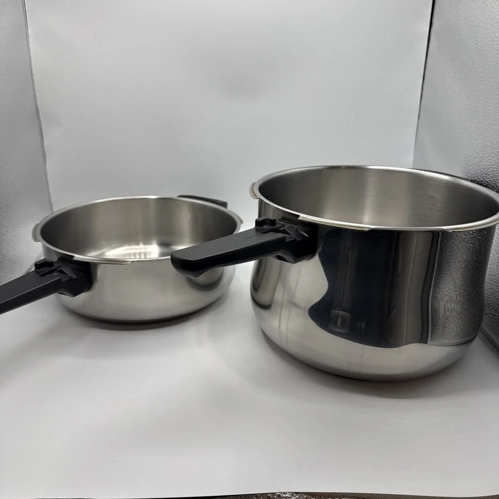 Fagor Rapid Xpress Pressure Cooker 8 + 4 Liters Induction Stainless Steel Basket